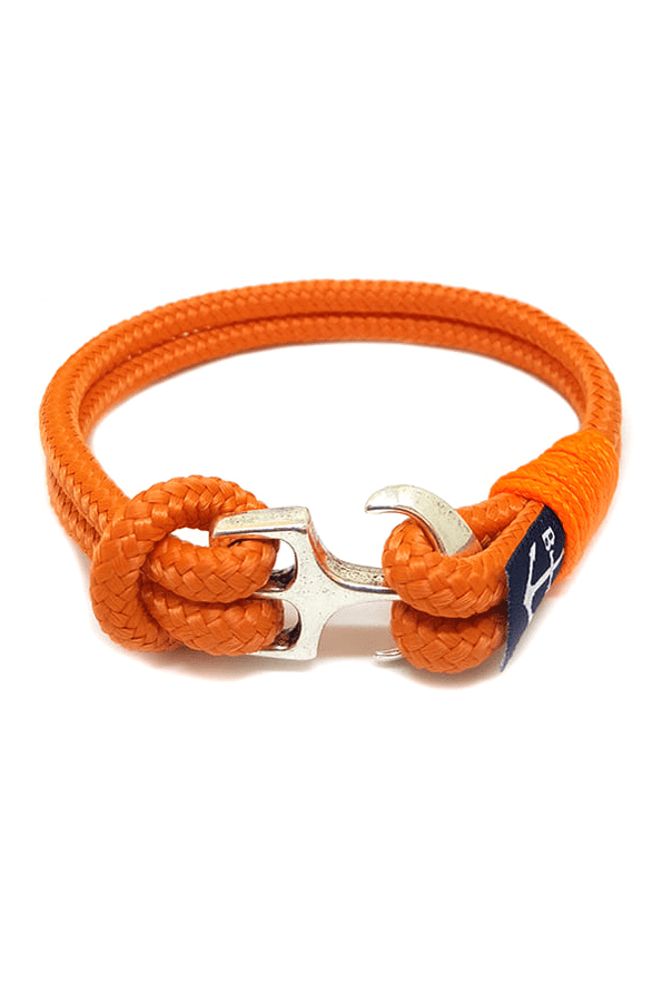 Sailors Orange Nautical Bracelet
