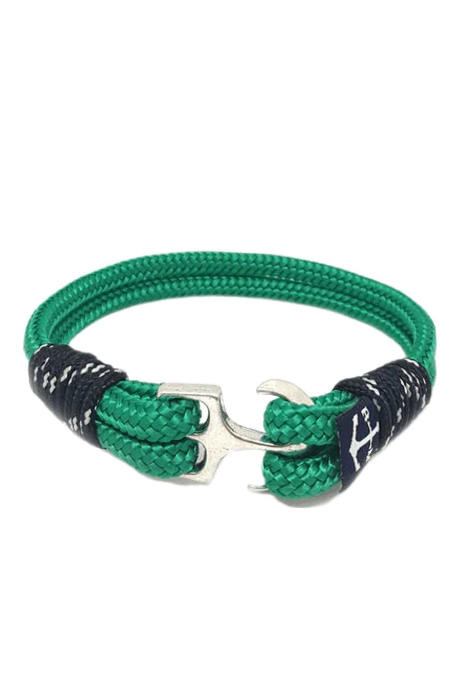 Irish Green Nautical Bracelet